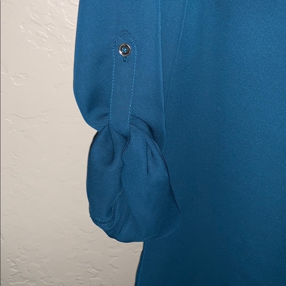 🍭Candies Teal Blouse🍭 - Picture 4 of 5